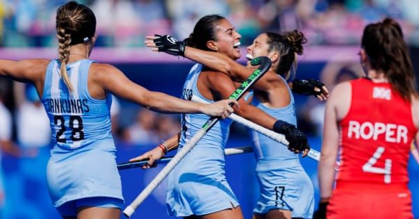 juegos olimpicos con gol de valentina raposo las leonas avanzan a cuartos