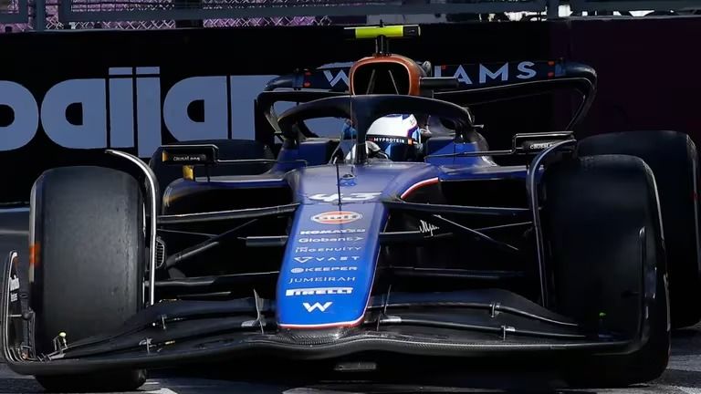 historico franco colapinto termino 8 en el gran premio de azerbaiyan y sumo puntos en la formula 1