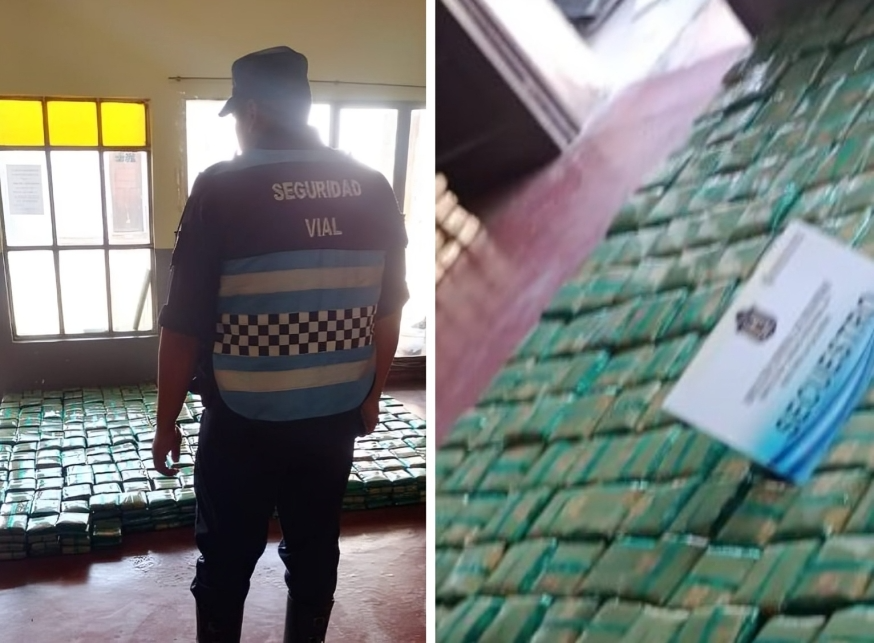 incautan mas de 500 kilos de hojas de coca en control vial en campo alegre