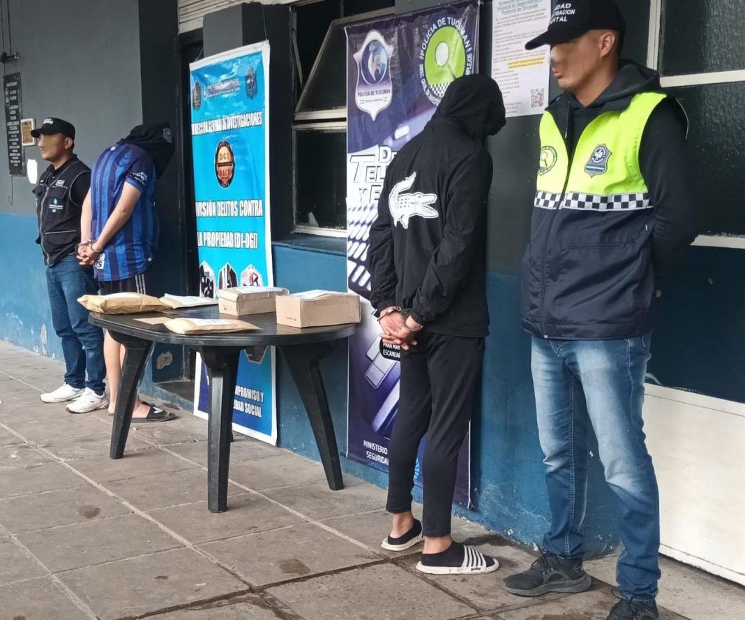 robaron en salta y los fueron a buscar a tucuman