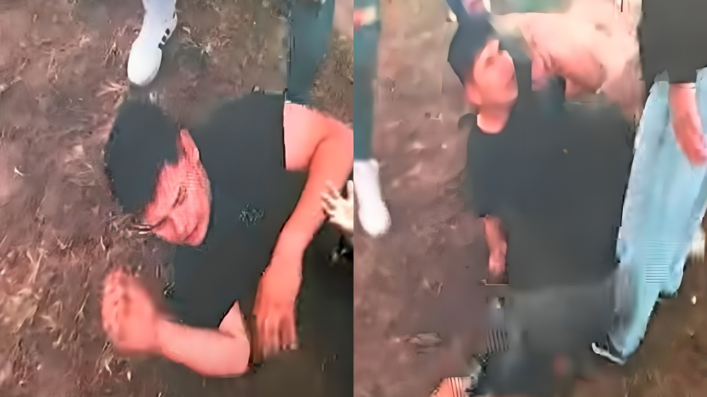 salvador mazza policia borracho amenazo a jovenes con su arma reglamentaria video