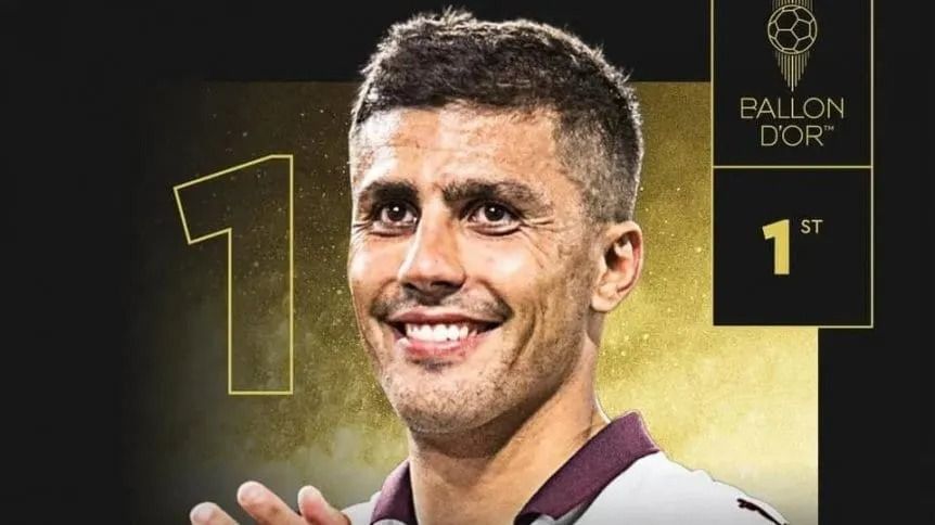 rodri hernandez ganador del balon de oro 2024