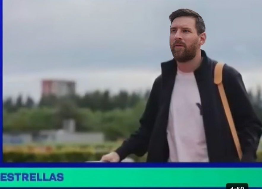 messi llego a la argentina para la doble fecha de eliminatorias