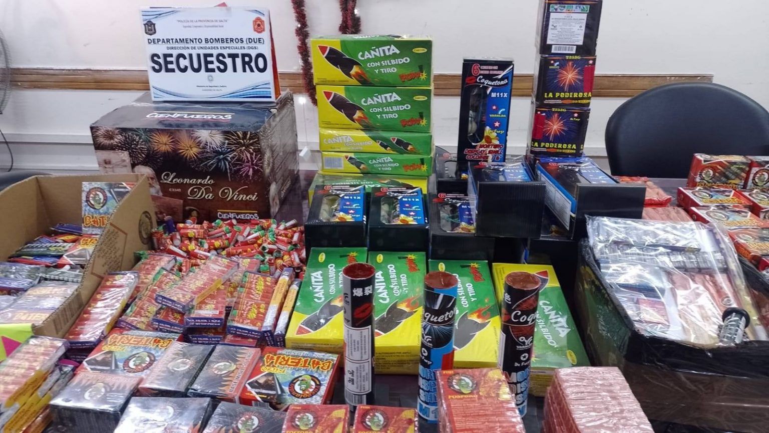 no aprenden sigue la venta de pirotecnia sonora