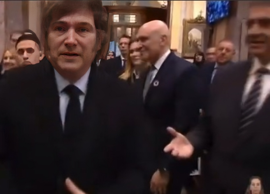 el desplante de milei a victoria villarruel y a jorge macri en el tedeum