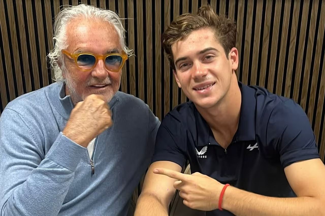alpine se la juega por colapinto briatore lo banca y exige un coche competitivo