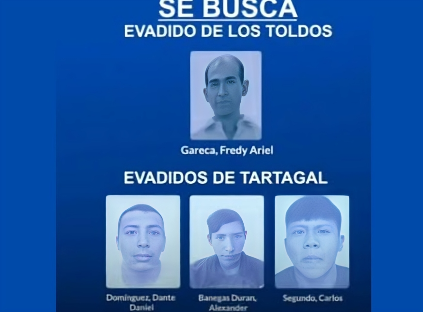 operativo de busqueda buscan a 4 profugos tres fugados de tartagal y uno de los toldos