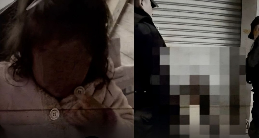 indignacion en barrio solidaridad hallaron a una bebe sola y tiritando de frio en plena madrugada video