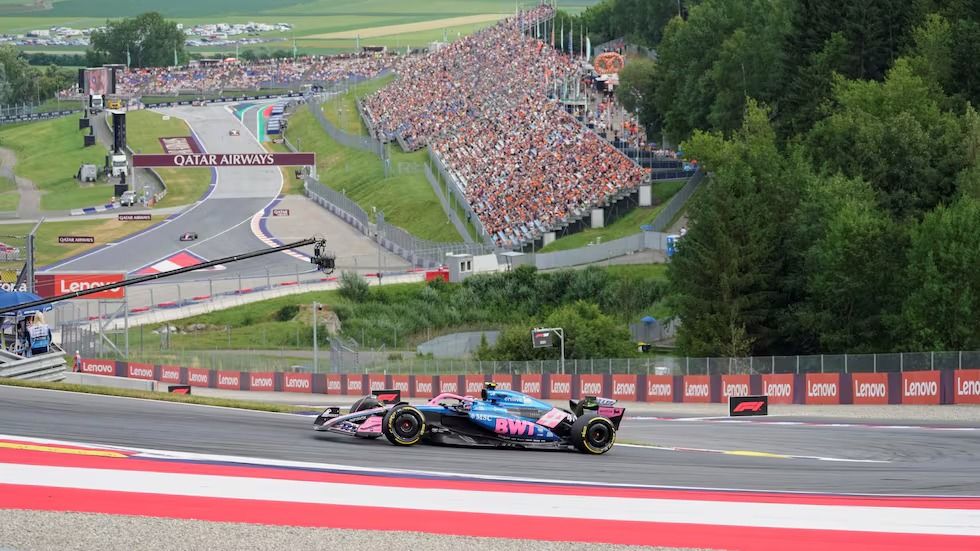 colapinto largara 14 en el gp de austria de formula 1
