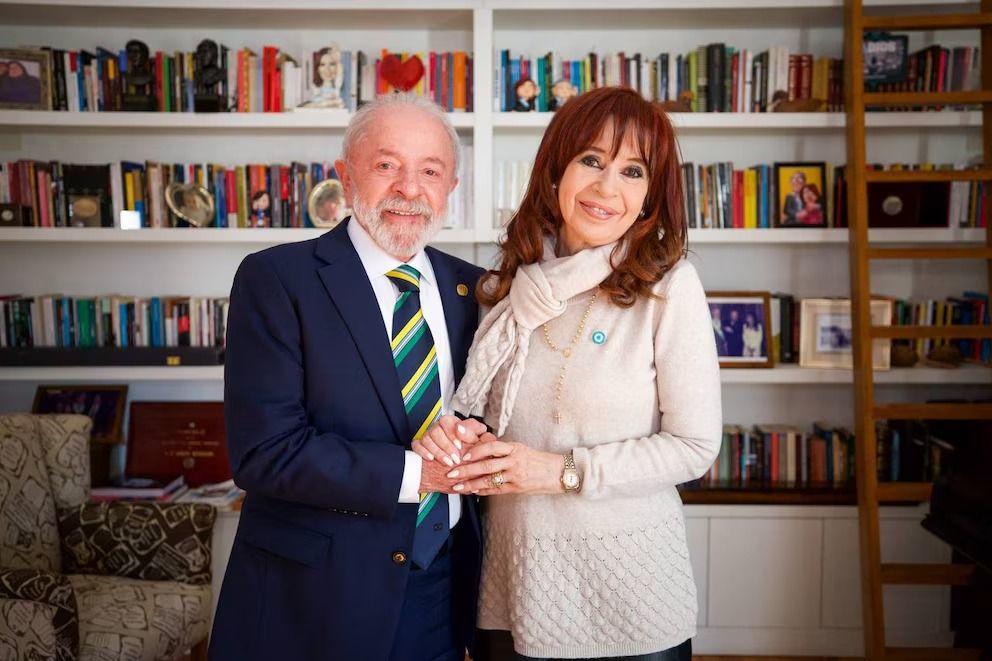 lula visito a cristina kirchner en arresto domiciliario