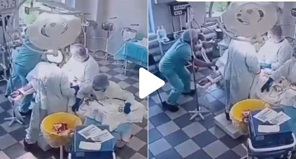 el impactante video de cirujanos que siguieron operando durante el terremoto de 88 en rusia