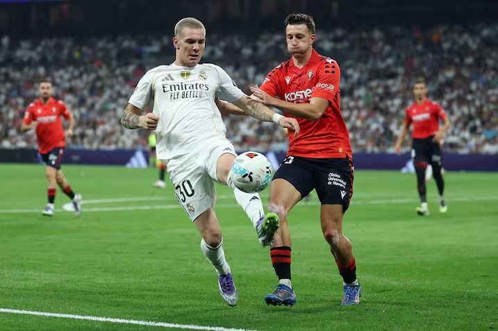 mastantuono debuto en real madrid en la victoria por 1 a 0 frente a osasuna