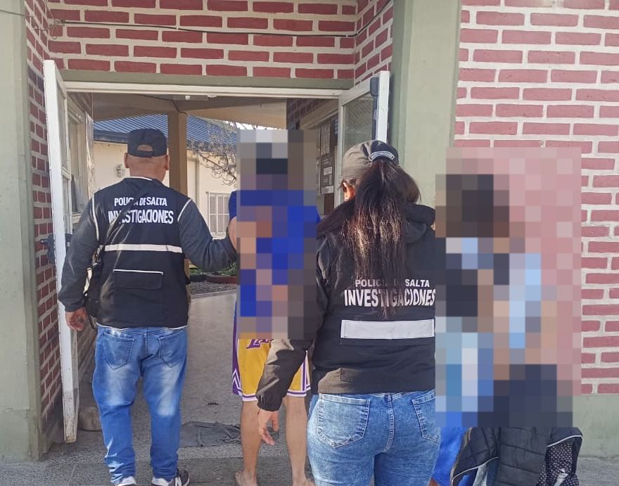 buscaban cosas robadas y encontraron cientos de dosis de pasta base en dos barrio saltenos