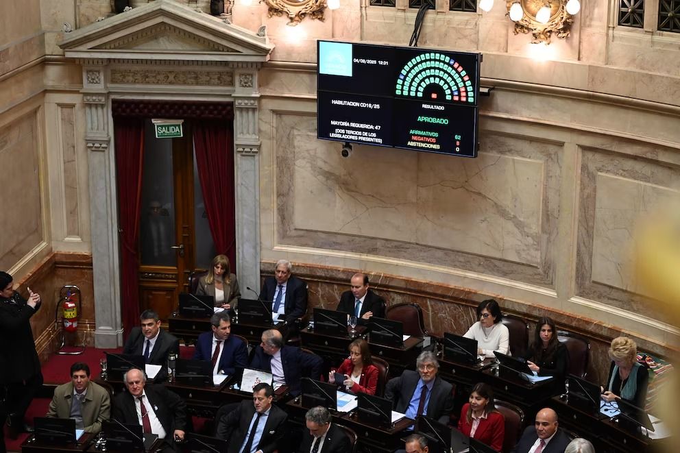 el senado convirtio en ley la emergencia en discapacidad y rechazo el veto de milei