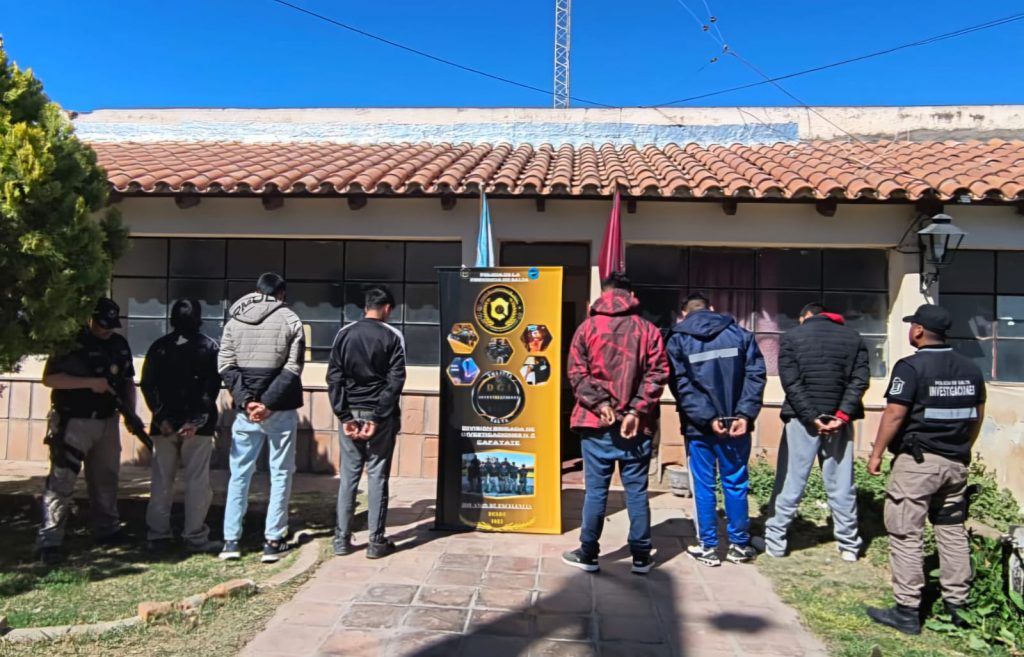 cafayate desarticularon una banda de malvivientes que robaban viviendas en la ciudad