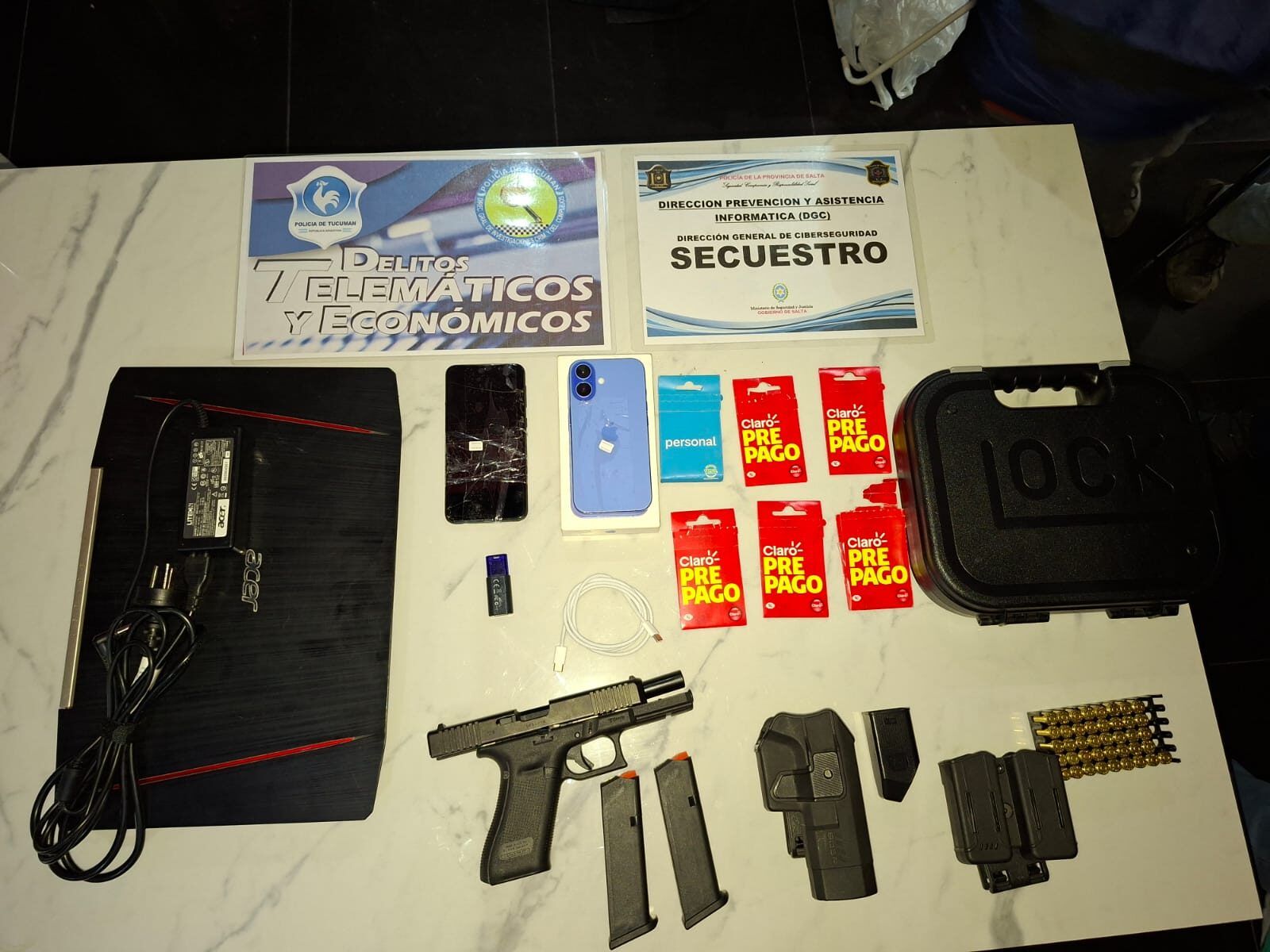 detienen a tres hombres por una maniobra fraudulenta a traves de telegram
