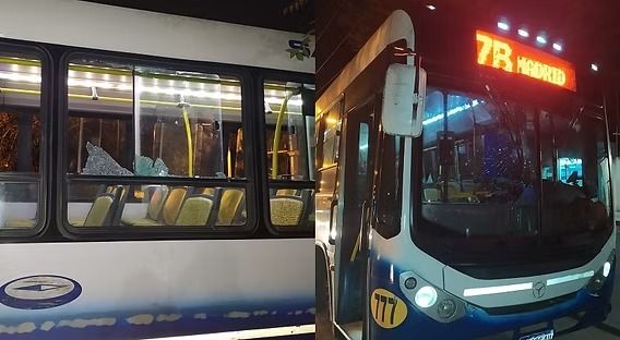 brutal ataque a un chofer de saeta en barrio castanares