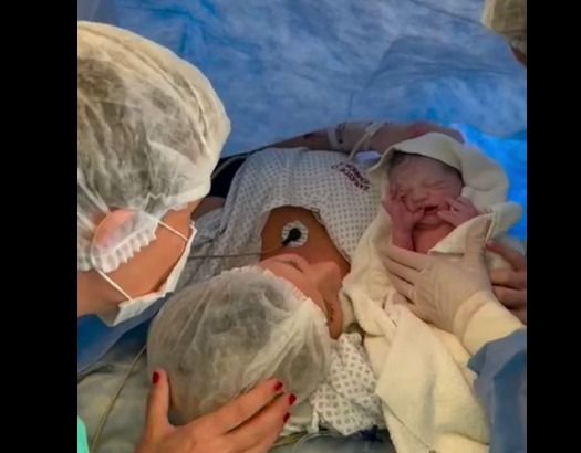 nacio isidro el primer hijo de rocio marengo y eduardo fort