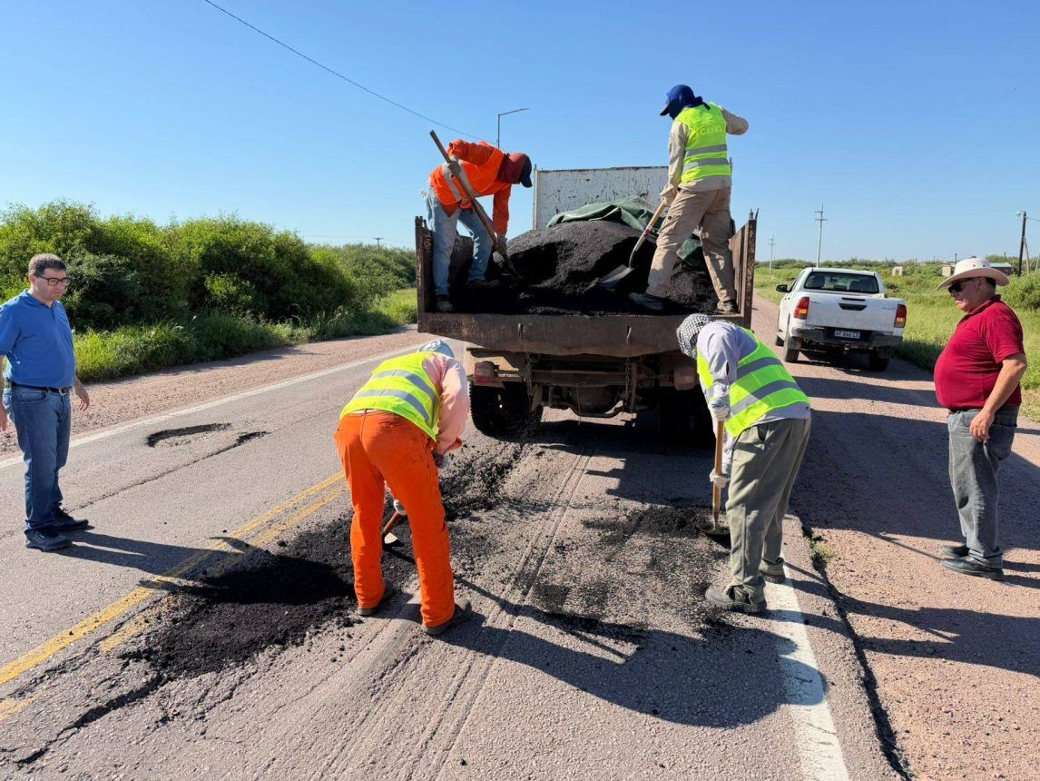 vialidad nacional avanza con obras de bacheo en las rutas 16 y 9 34 en el sur salteno