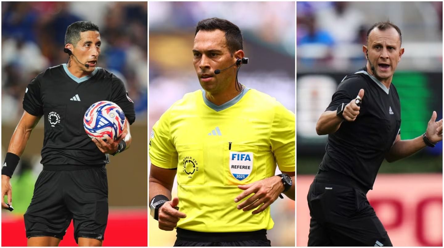 la fifa confirmo a los tres arbitros que representaran al futbol argentino en el mundial 2026