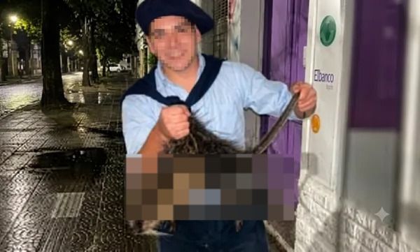 brutal maltrato animal en bahia blanca mataron a una nutria a patadas y lo filmaron