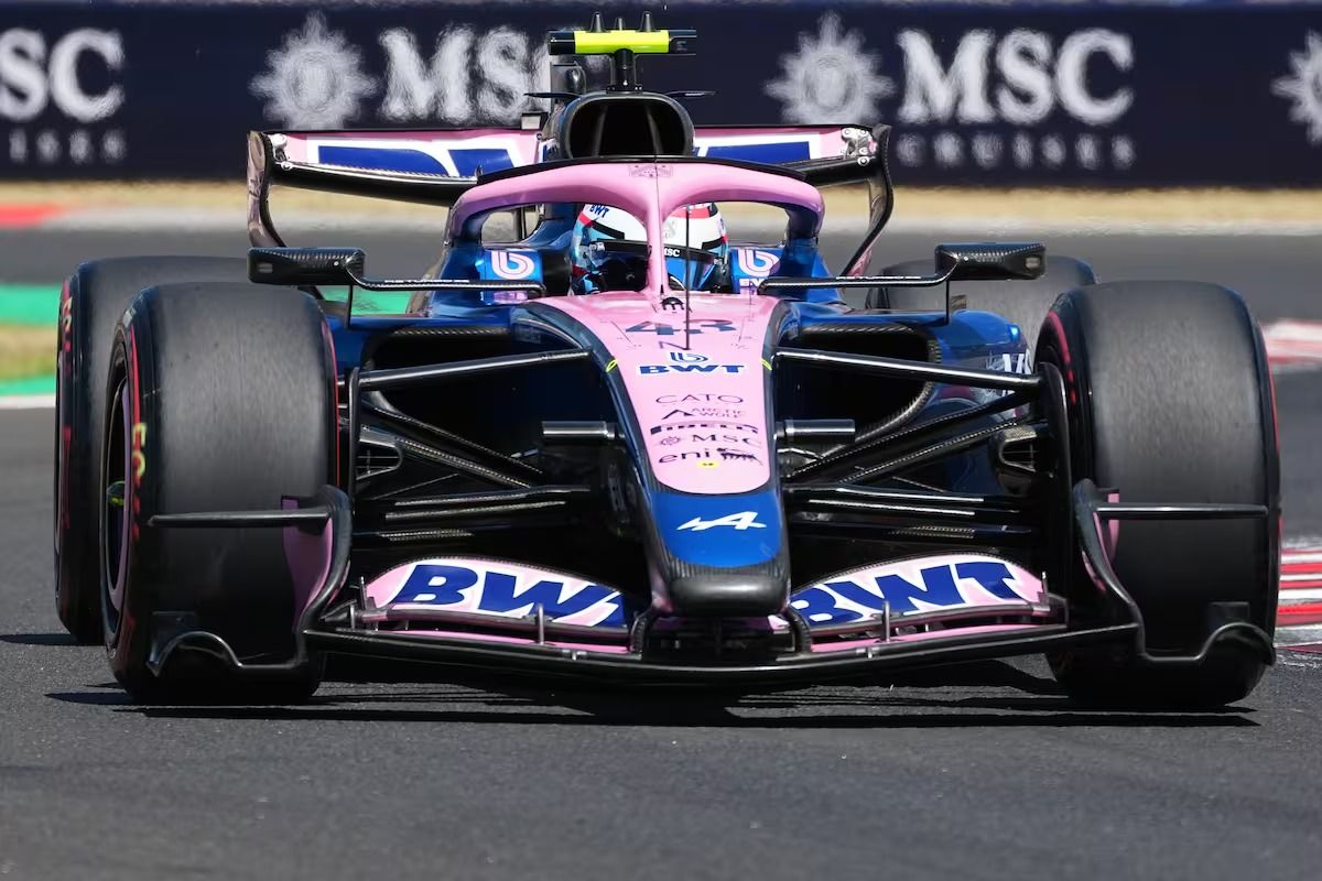 franco colapinto termino 15 en el gran premio de hungria de la formula 1