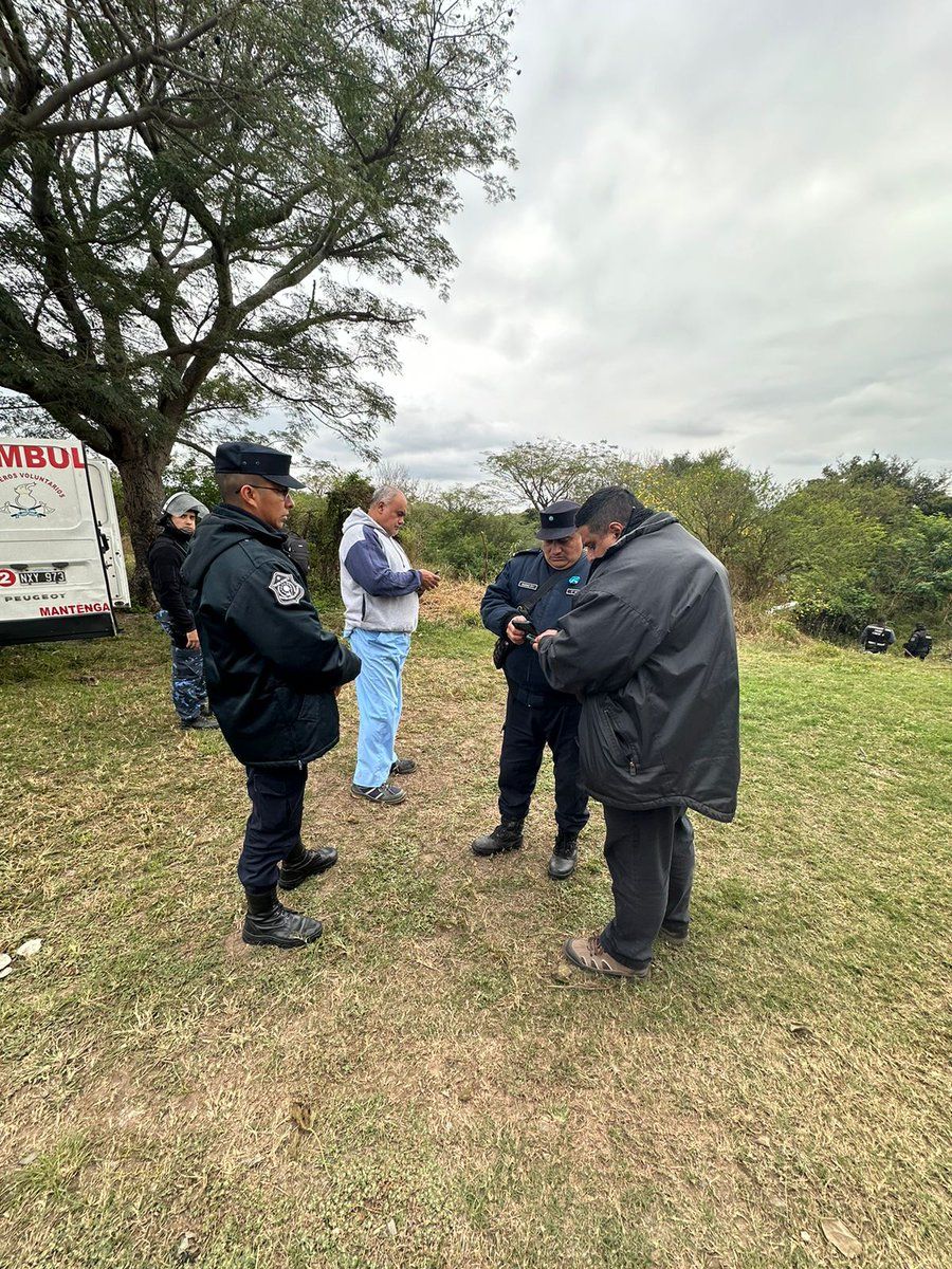 rosario de la frontera hallaron a una persona sin vida cerca del rio