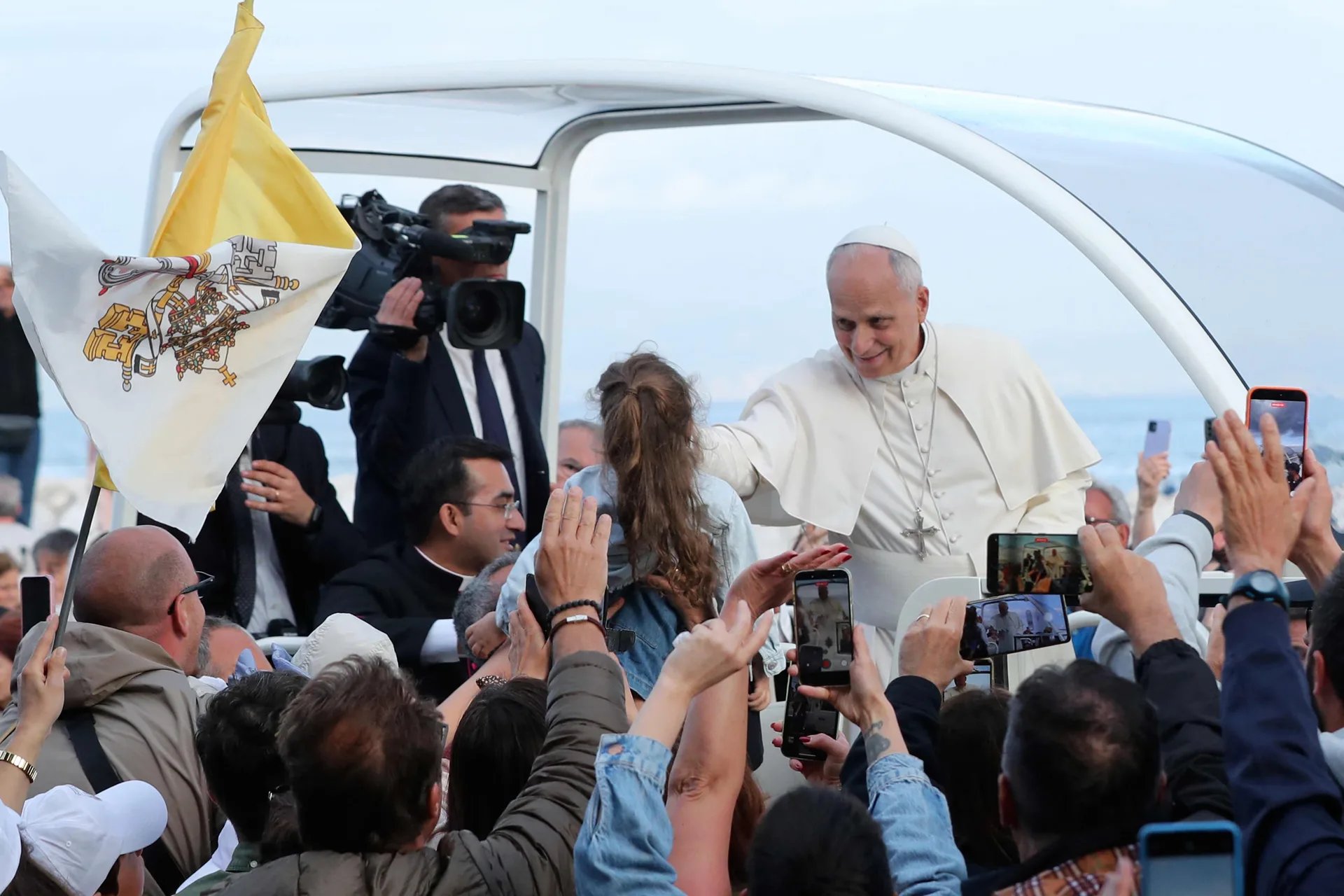 A un mes de la visita del papa León XIV, el megaoperativo de seguridad ya está en marcha