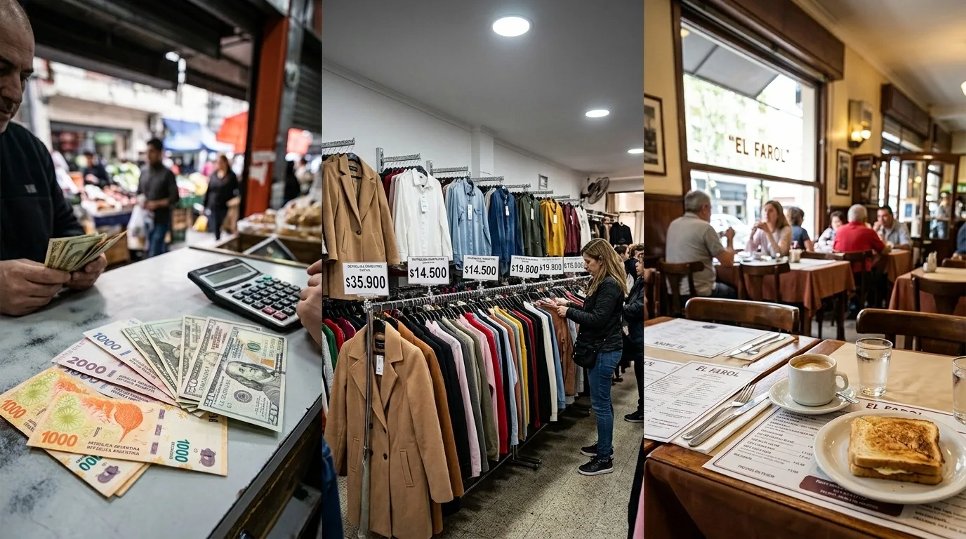 Argentina se abarató en dólares, pero comer afuera cuesta 53% más que en la región