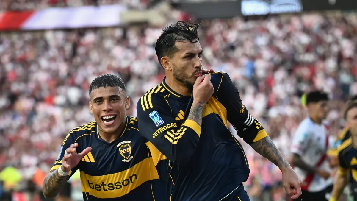 con gol de leandro paredes de penal y una polemica en el final boca le gano 1 0 a river el monumental