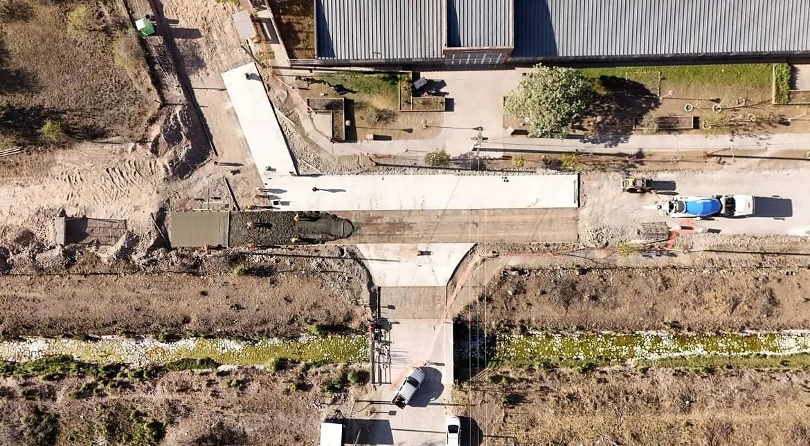 Campo Quijano cerró septiembre con obras terminadas y otras en marcha