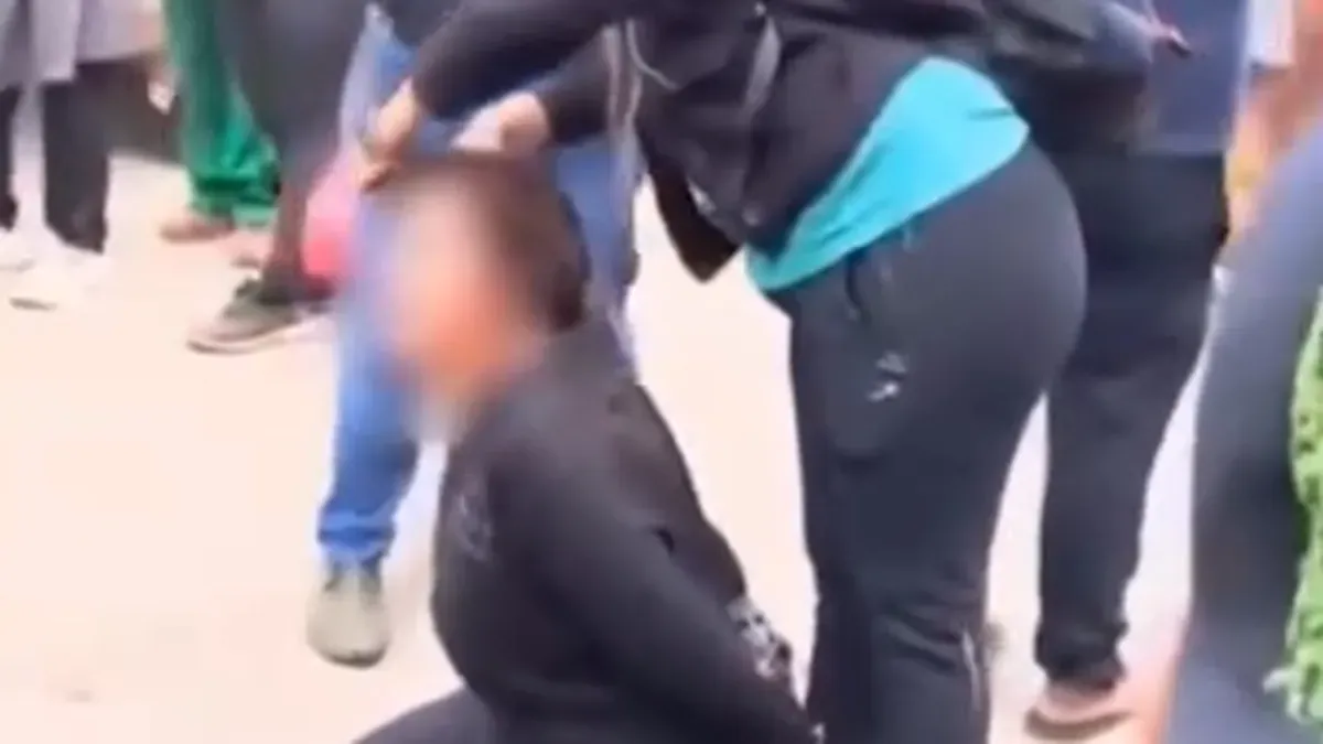 bermejo justicia por mano propia denudaron y le cortaron el pelo a una mechera video