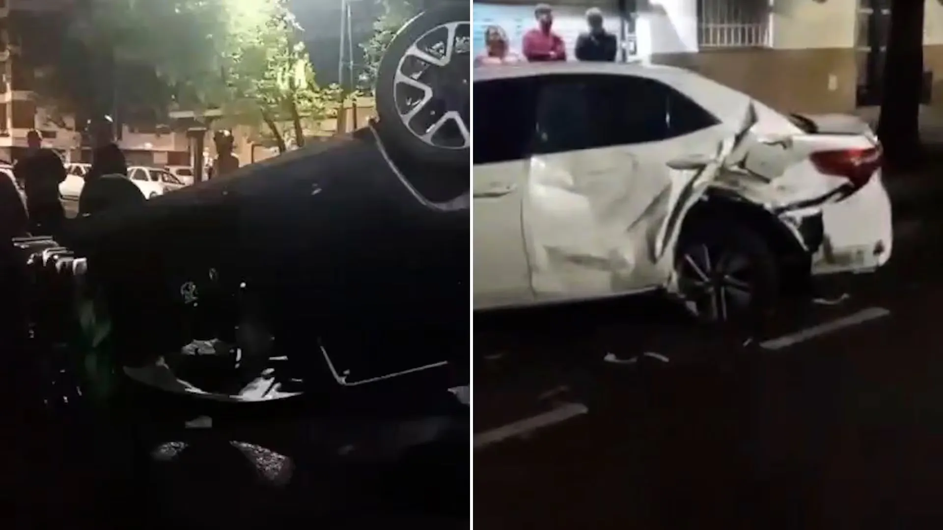 Chocó borracha contra otros dos autos en el límite de Caballito y Flores y dejó cinco heridos
