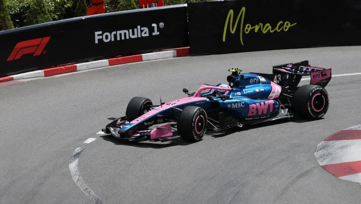 franco colapinto termino 15 en el segundo ensayo del gran premio de monaco