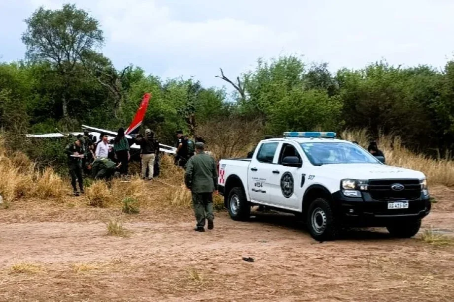Condenaron a 10 años de prisión a los pilotos de la narcoavioneta que cayó con 364 kilos de cocaína en Rosario de la Frontera