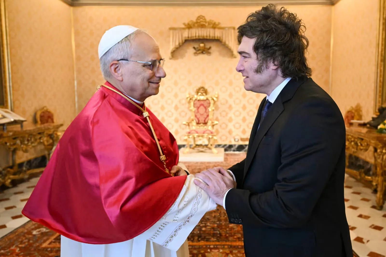 Confirmado el recibimiento de Milei al papa León XIV y la chance de una cadena nacional