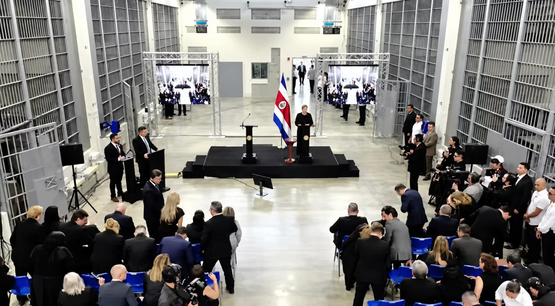 Costa Rica estrenó su megacárcel para jefes criminales y confirmó quién entra primero