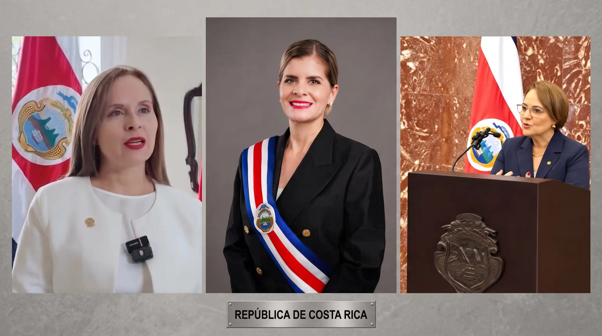Costa Rica hizo historia: los tres poderes del Estado quedaron en manos de mujeres