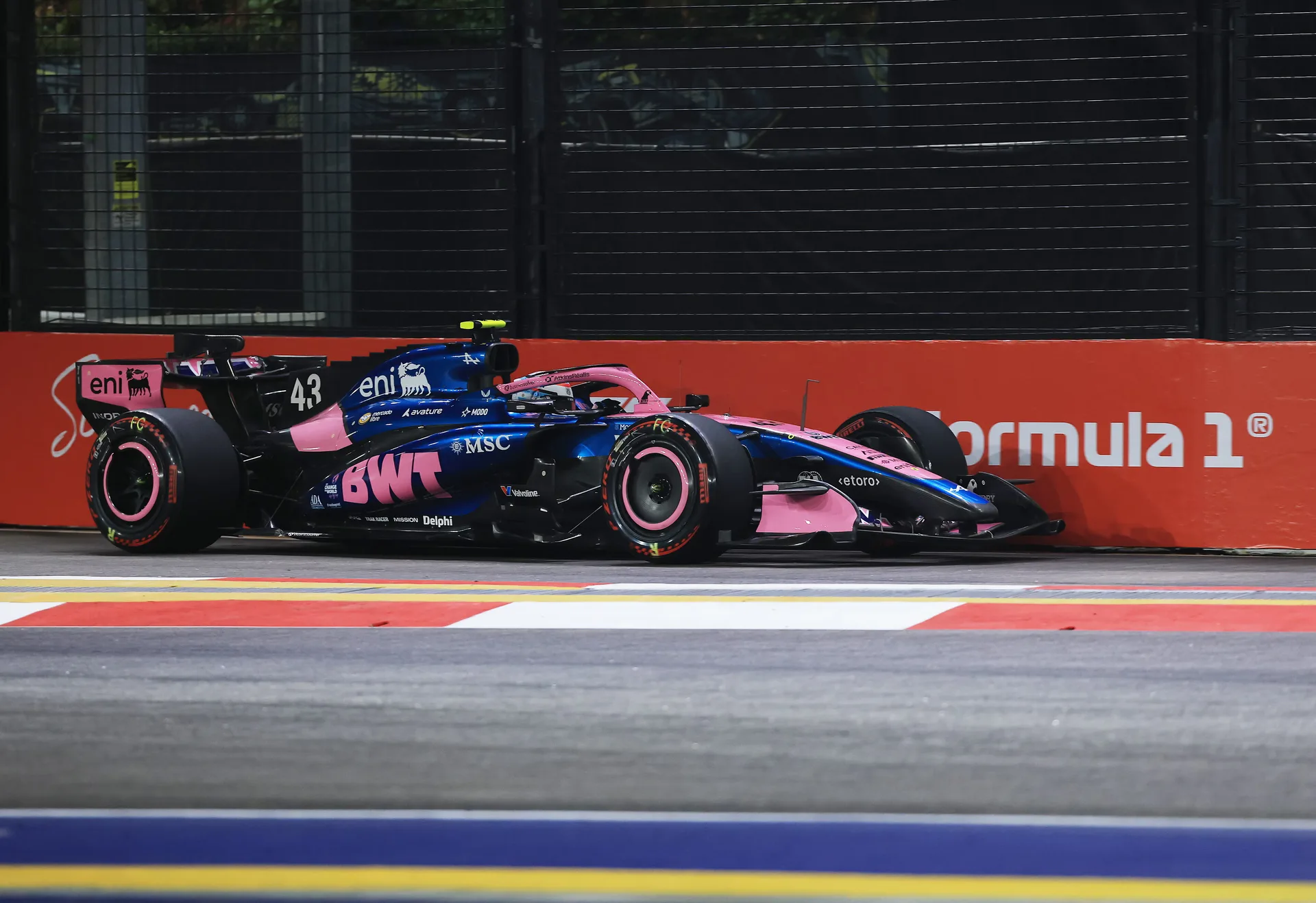 Cuándo vuelve a correr Colapinto tras abandonar en el GP de Singapur