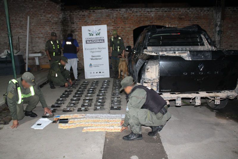 en 2024 se incremento un 70 la cantidad de cocaina incautada en argentina