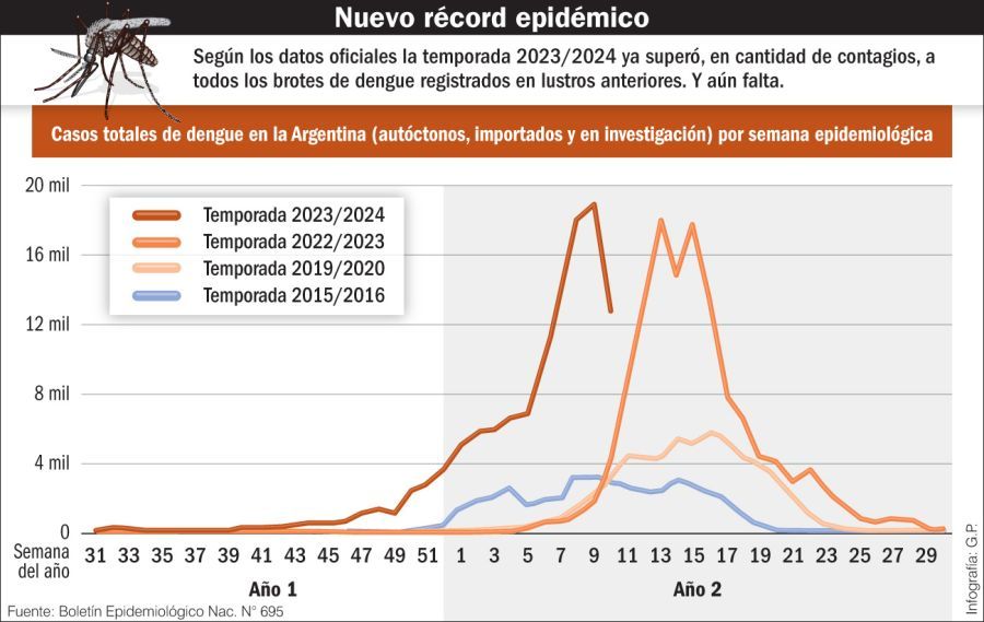 el peor brote de dengue de los ultimos anos en argentina