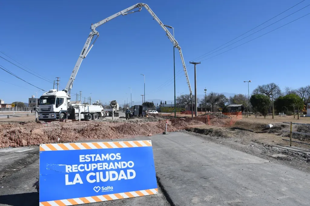 cortes y desvios en la excombatientes de malvinas avanza el plan vial de zona sur
