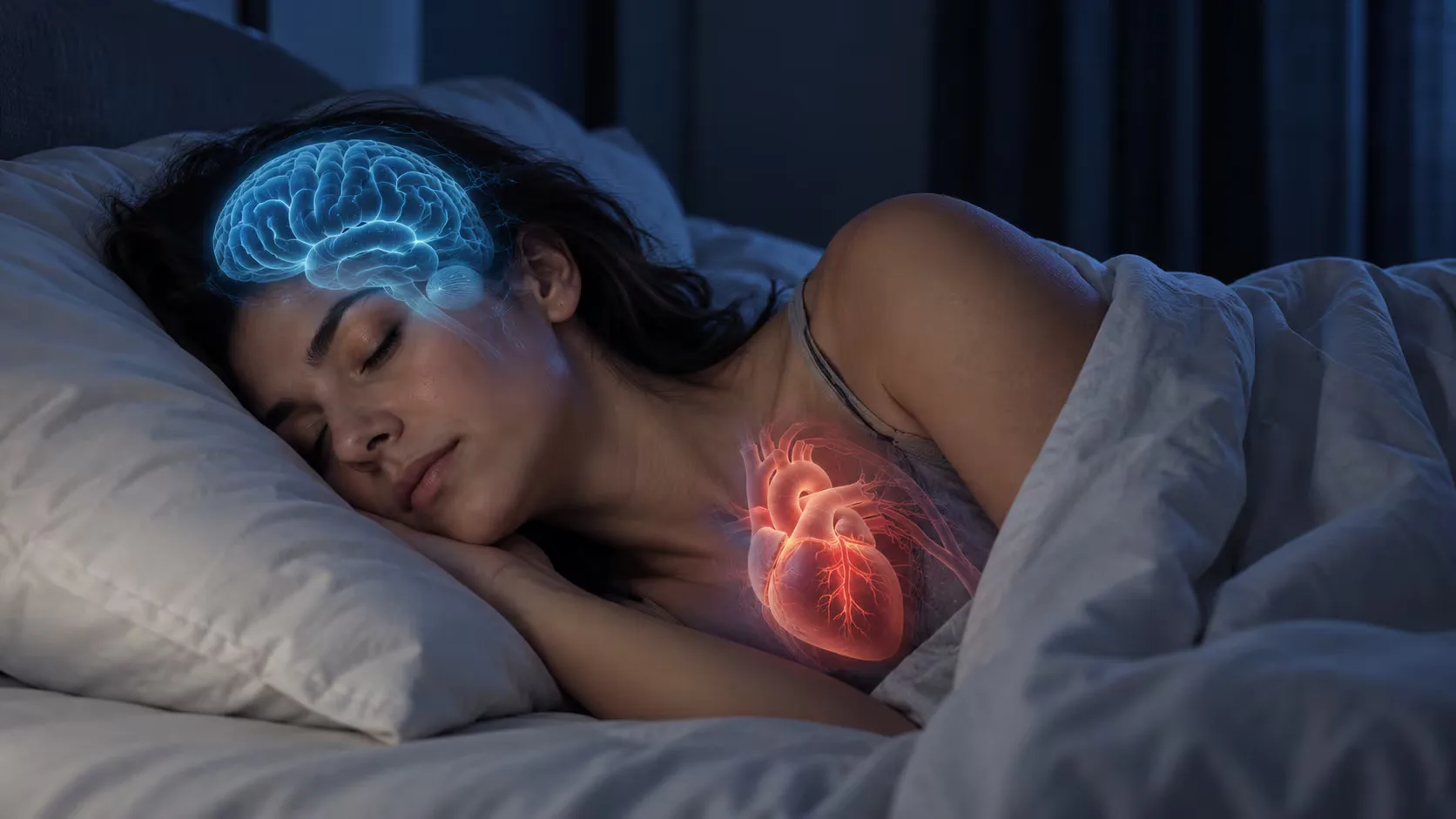 Dormir con luz en el cuarto: el aviso de un cardiólogo sobre el cerebro y el corazón