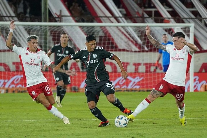 huracan vencio por 1 0 a river como local en la copa de la liga argentina