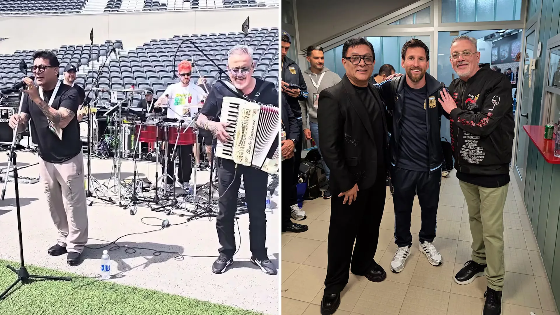 El Grupo Cali explicó por qué se cortó su show en la despedida de Messi