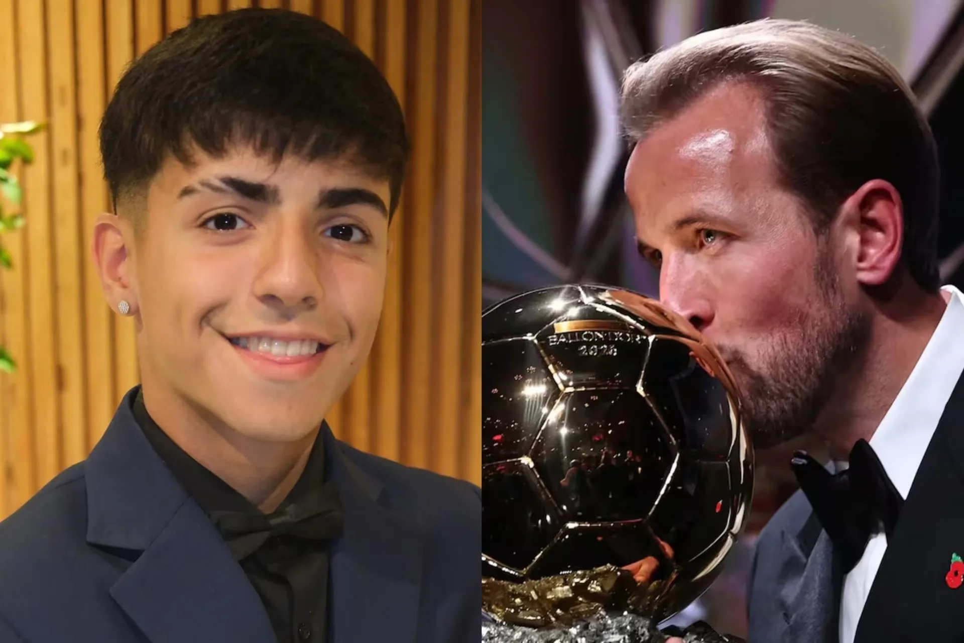 El hijo del Kun Agüero le tiró un palito a Harry Kane por el Balón de Oro que le ganó a Messi