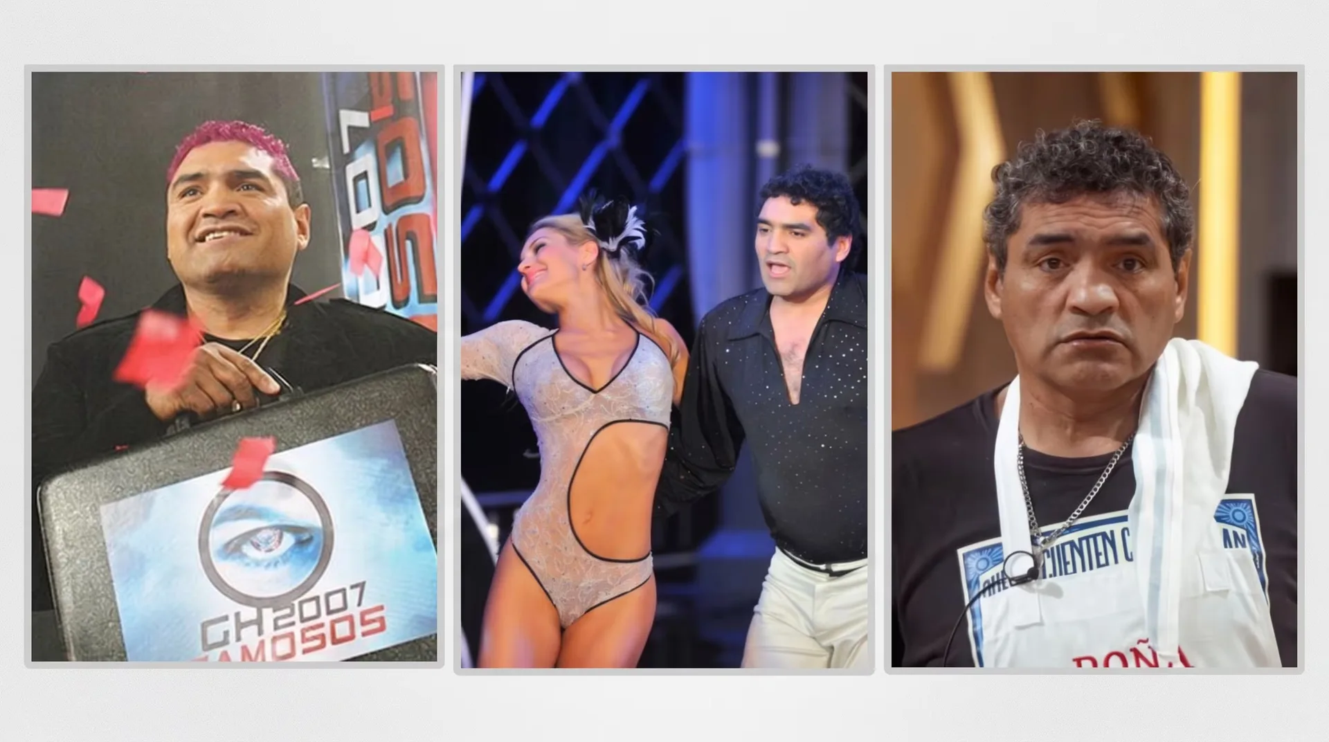El lado mediático del Roña Castro: de Gran Hermano al Bailando y MasterChef