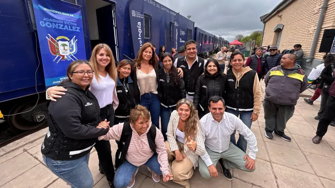 El tren 25 de Mayo cerró su gira por Salta con más de 16 mil prestaciones