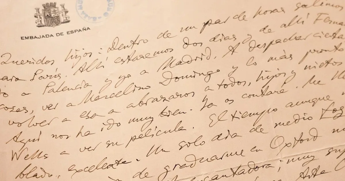Encontraron una carta inédita de Unamuno que confirma su encuentro con H.G. Wells en Londres