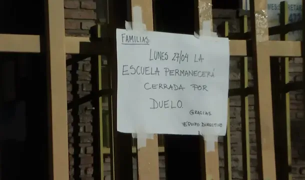 tragedia en una escuela de rosario murio una nena de 6 anos tras una caida en el recreo